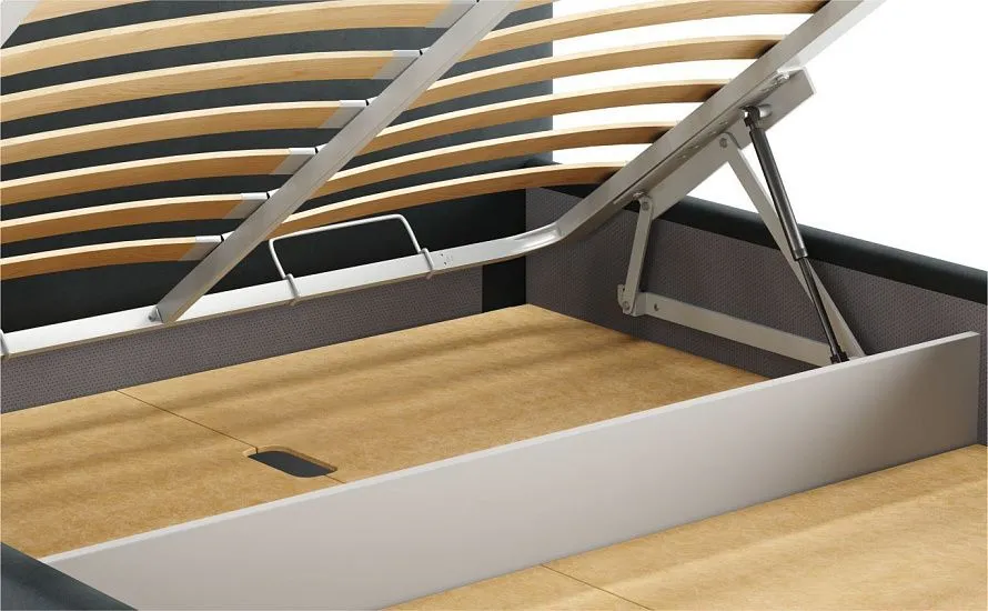 Карла Пьюр 160х200 Storm 018 графит - 6